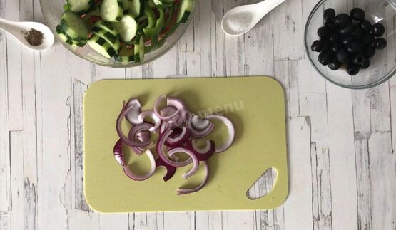 салат греческий с брынзой классический