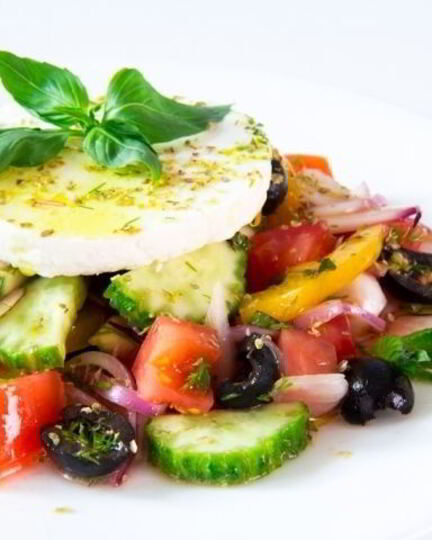 Рецепт салата греческого с сыром фета