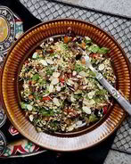 Салат из пророщенной гречки