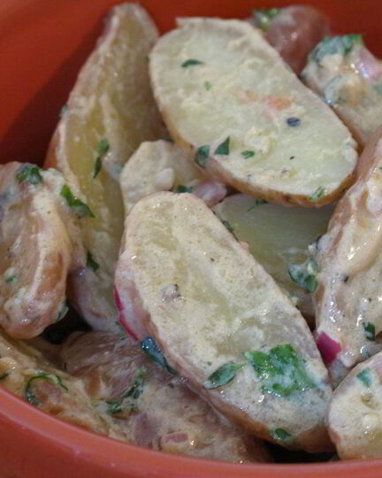 Рецепт французского картофельного салата