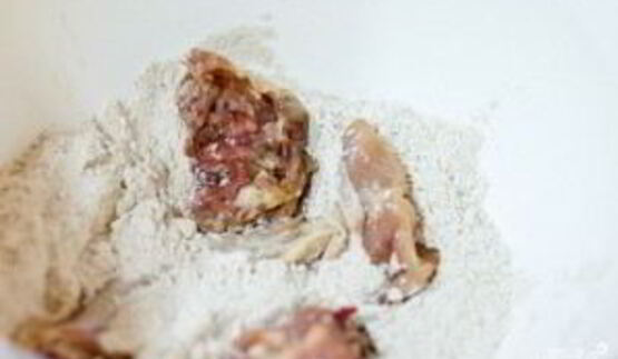 картофельный салат с курочкой