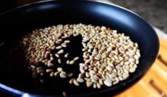 картофельный салат с лимоном и базиликом