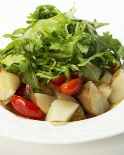 Рецепт картофельного салата с облепиховой заправкой