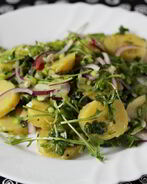 Картофельный салат с руколой