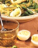 Картофельный салат со щавелем