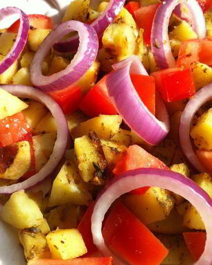 Простой картофельный салат