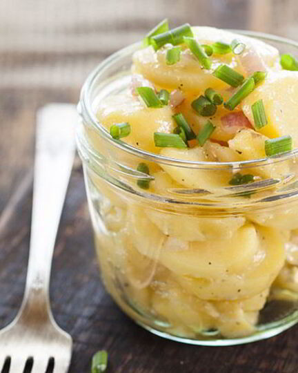 Рецепт салата картофельного