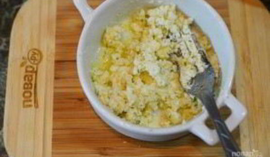 теплый салат с картофелем и беконом