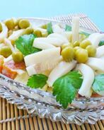 Оливье с кальмарами