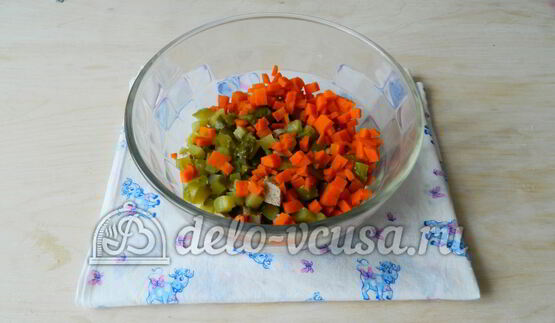 оливье с мясом