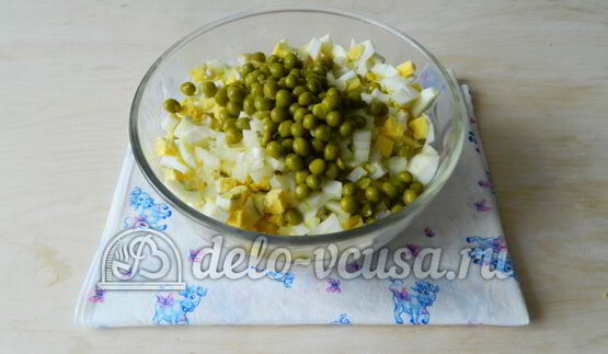 оливье с мясом