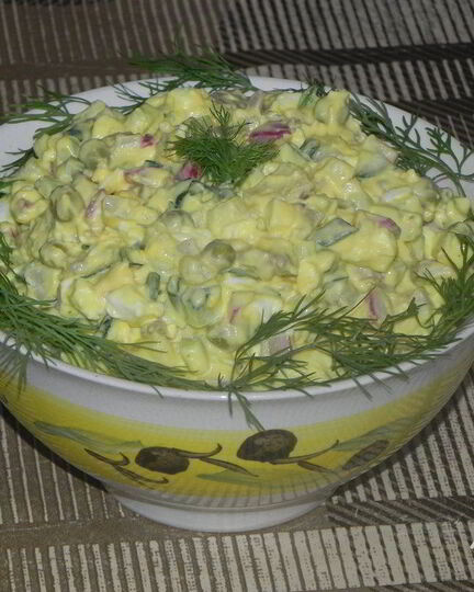 Рецепт салата осеннего оливье