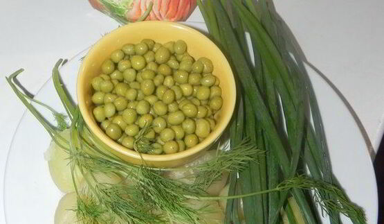 салат осенний оливье