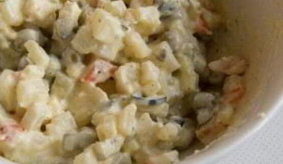 вегетарианский салат оливье