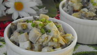 Салаты из куриной грудки