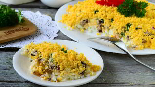 Слоеные салаты