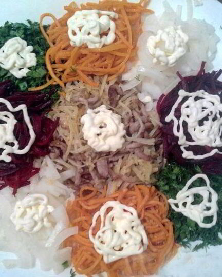 Рецепт салата чафан классический