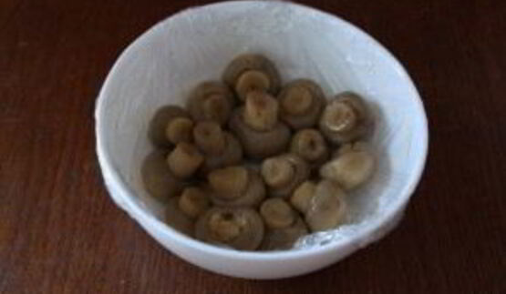 салат грибная полянка с курицей