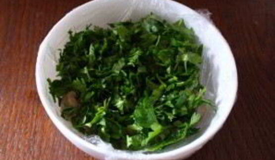 салат грибная полянка с курицей