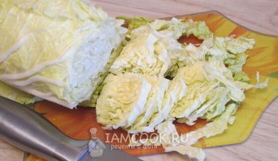 салат из пекинской капусты с сыром