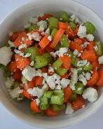 Салат из сельдерея и моркови