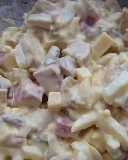 Рецепт салата купеческого с говядиной и грибами