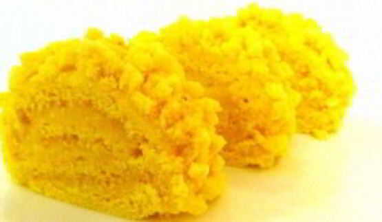 бисквитный рулет мимоза