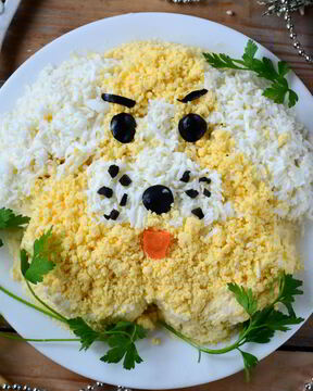 Мимоза на Год Собаки