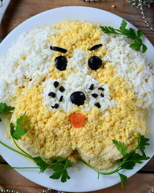 Мимоза на Год Собаки