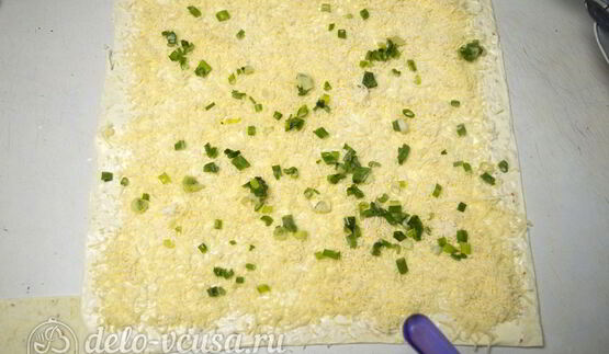 рулет из лаваша мимоза