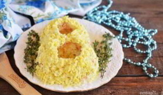 салат мимоза на 8 марта