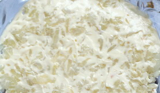 салат мимоза с консервированной горбушей