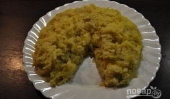 салат мимоза с мышками