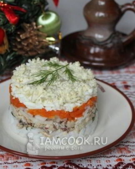 Рецепт салата мимоза с рисом