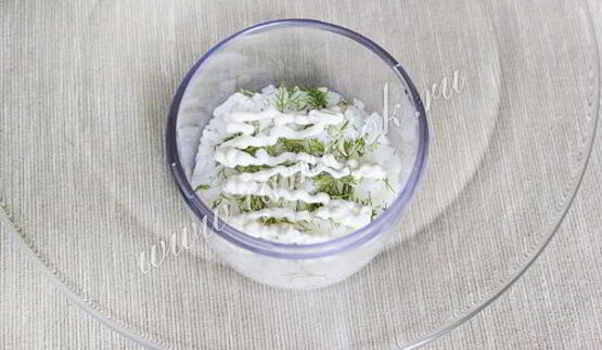 салат мимоза с рисом