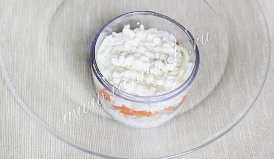 салат мимоза с рисом