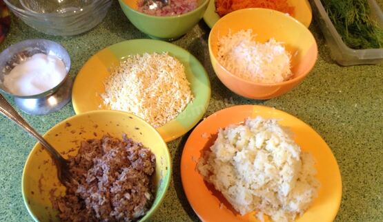 салат мимоза с сайрой