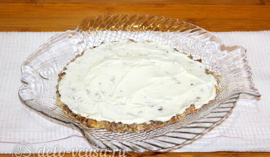 салат мимоза с сардиной