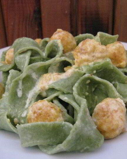 Рецепт тальятелле мимоза