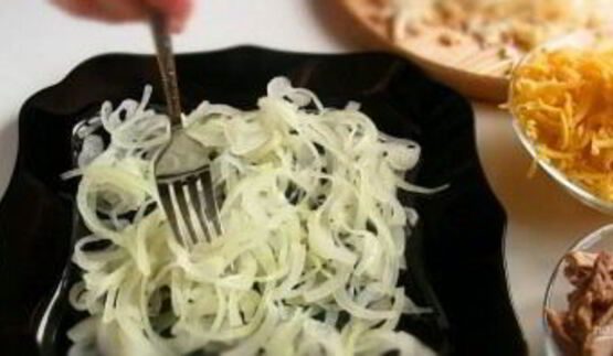 салат мужской каприз с мясом