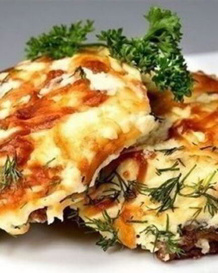 Рецепт ароматной свинины под шубой