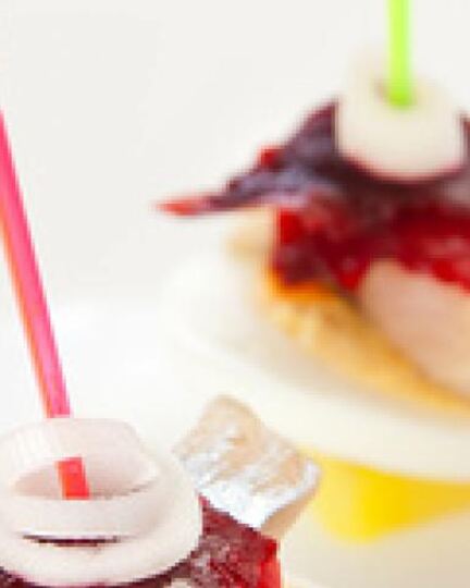 Рецепт канапе селедка под шубой