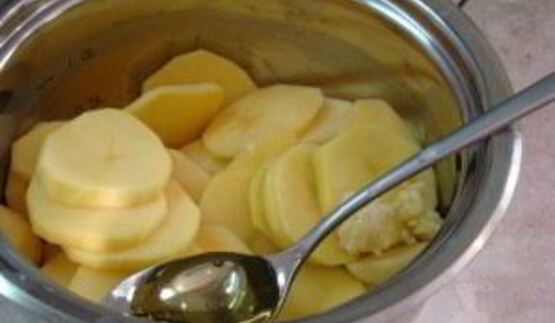 картофель под шубой