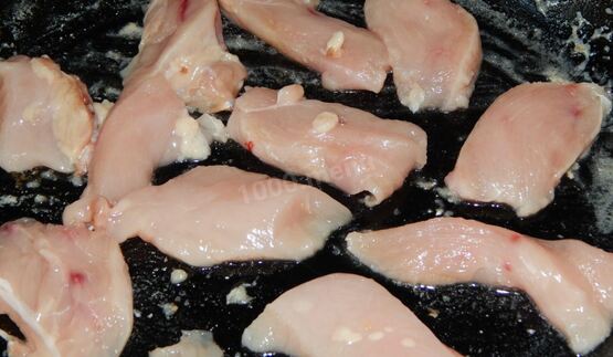 курица под шубой в духовке