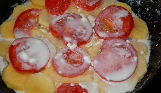 курица под шубой в духовке