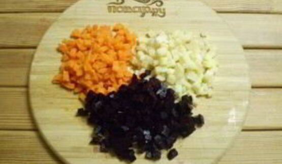 ленивая селедка под шубой