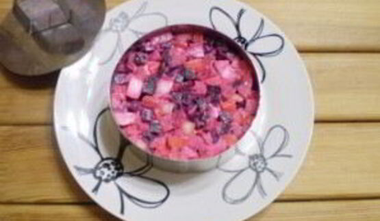 ленивая селедка под шубой