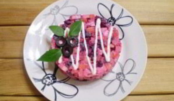 ленивая селедка под шубой