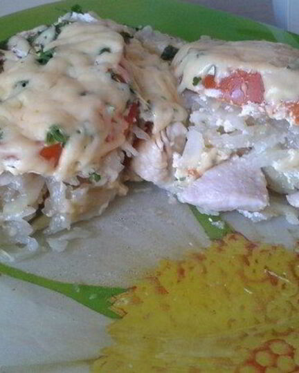 Рецепт мяса под шубой в мультиварке