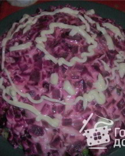 Рецепт салата из тунца типа под шубой